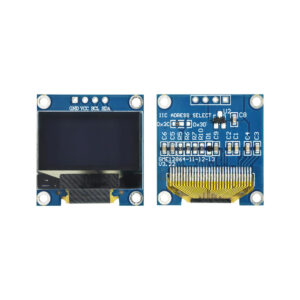 0.96inch 128×64 OLED 4 Pin Display Module Arduino Compatible (Blue) VCC-GND-SCL-SDA