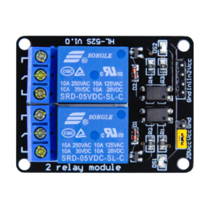 5V 2 Channel RELAY Module with optocoupler