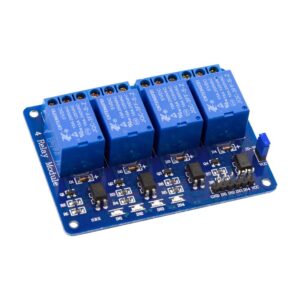 5V 4 Channel Relay Module (with Optocoupler)