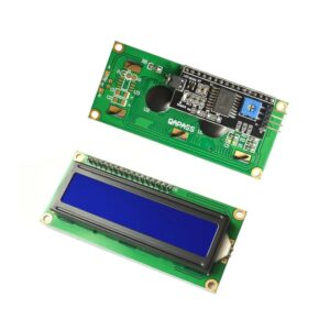 LCD Display 16x2 (Blue) with I2C Soldered