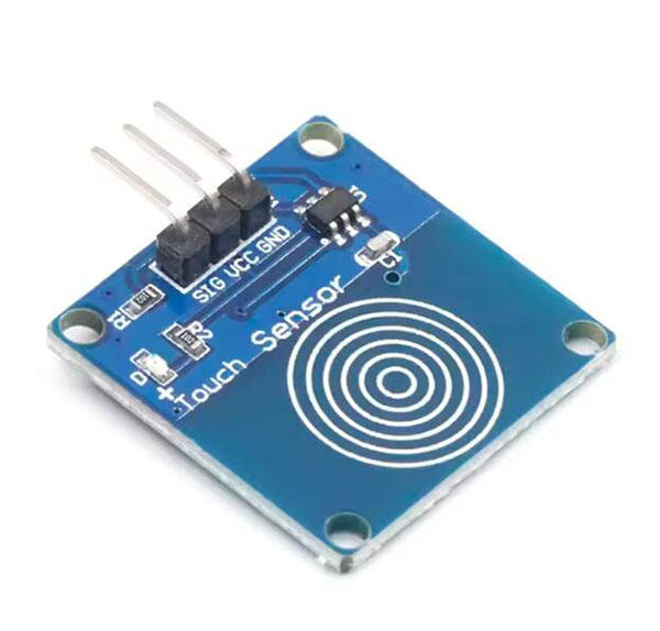 TTP223 1 Channel Capacitive Touch Sensor Module Blue